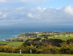 Penneshaw looking across to the main land